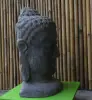 Product image 2 of the product “Buddha Mask - half head, in the sizes from 75cm to 125cm, Antique Finish ”